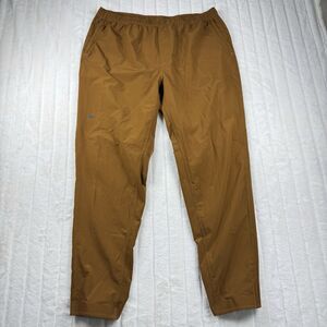 Janji Transit Tech Pants Men XL Brown Performance Stretch Running Jogger Comfort